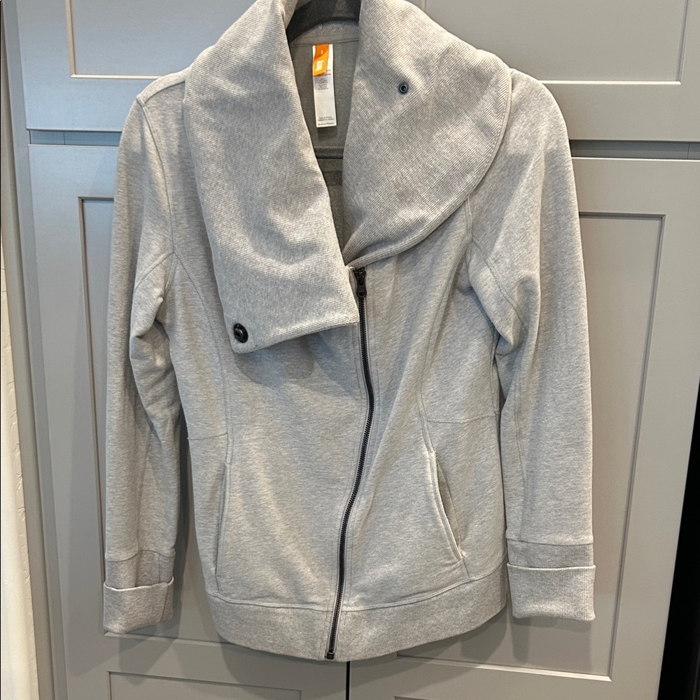 Lucy Light Gray Women's Bomber Jacket